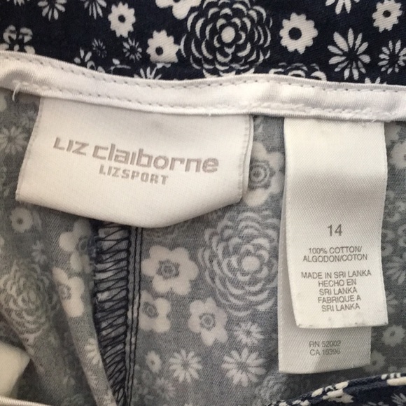 FINAL MARKDOWN Liz Claiborne Liz sport capris 14 - Picture 6 of 9